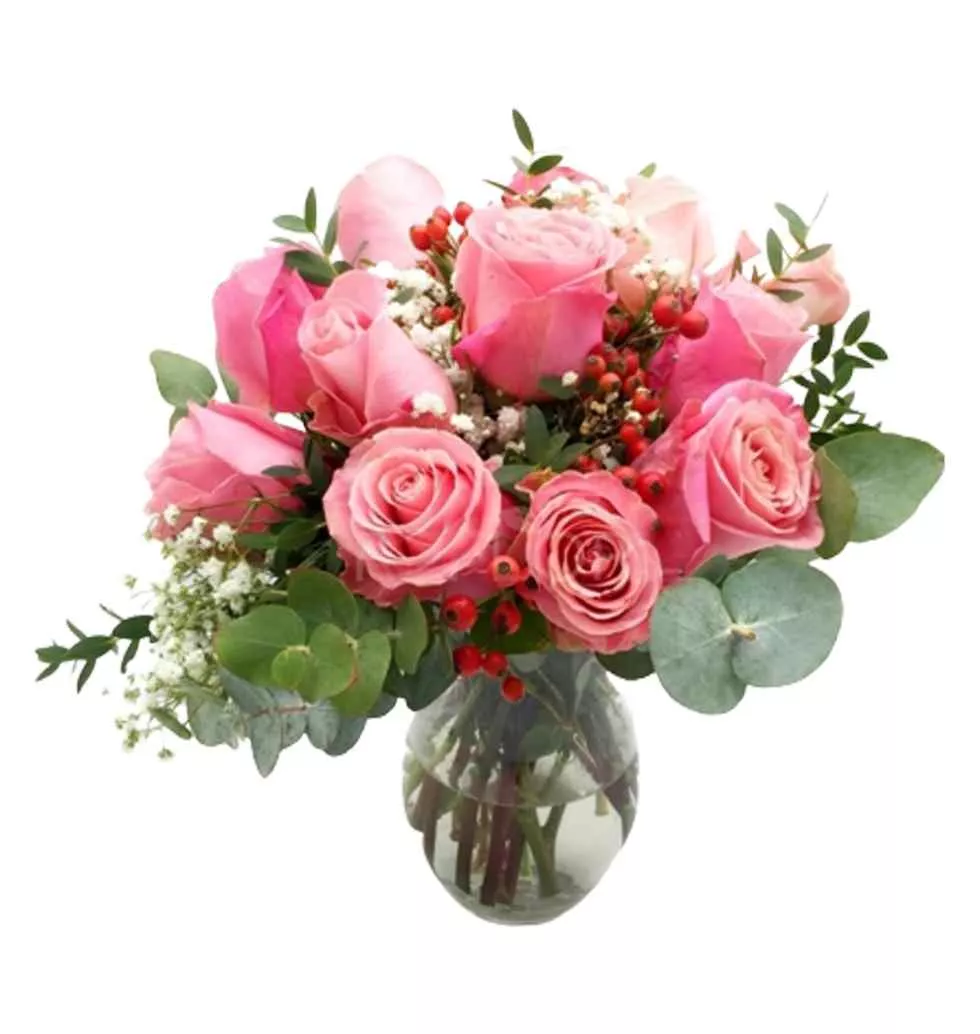 Fragrant Bouquet With Roses