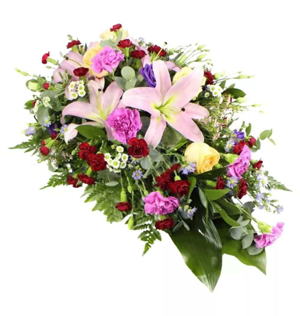 Sympathy Bouquet Of Mixed Flowers