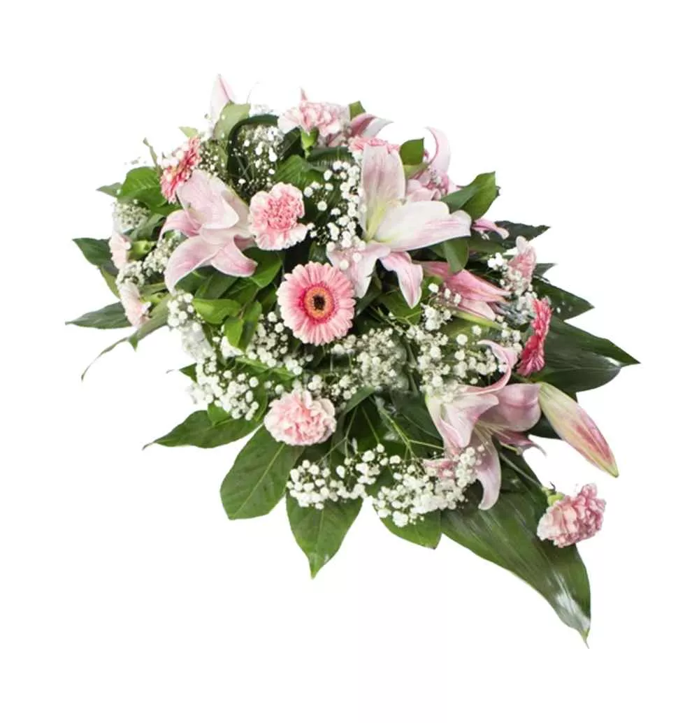 Mixed Pink Flowers For Symphathizing