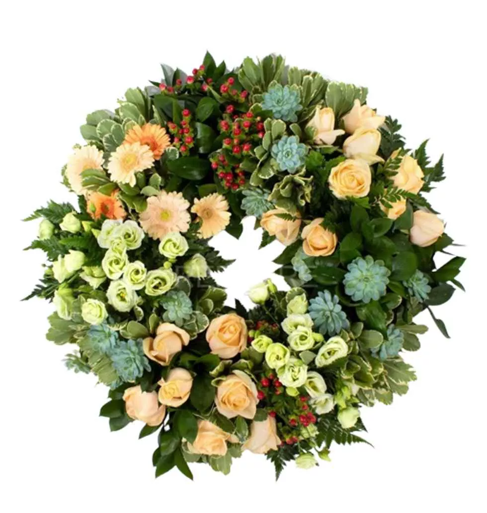 Funeral Bouquets Of Varying Colours