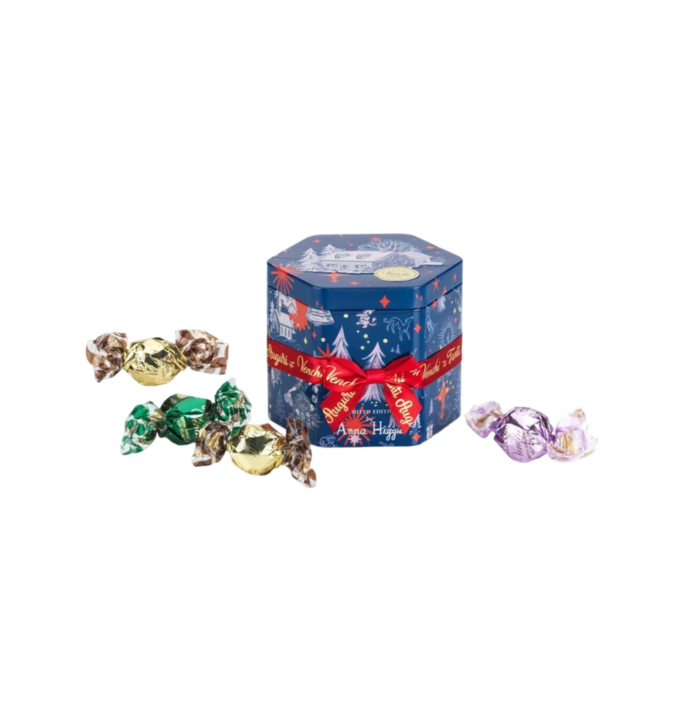 Assorted Chocolate Gems Hexagon Tin