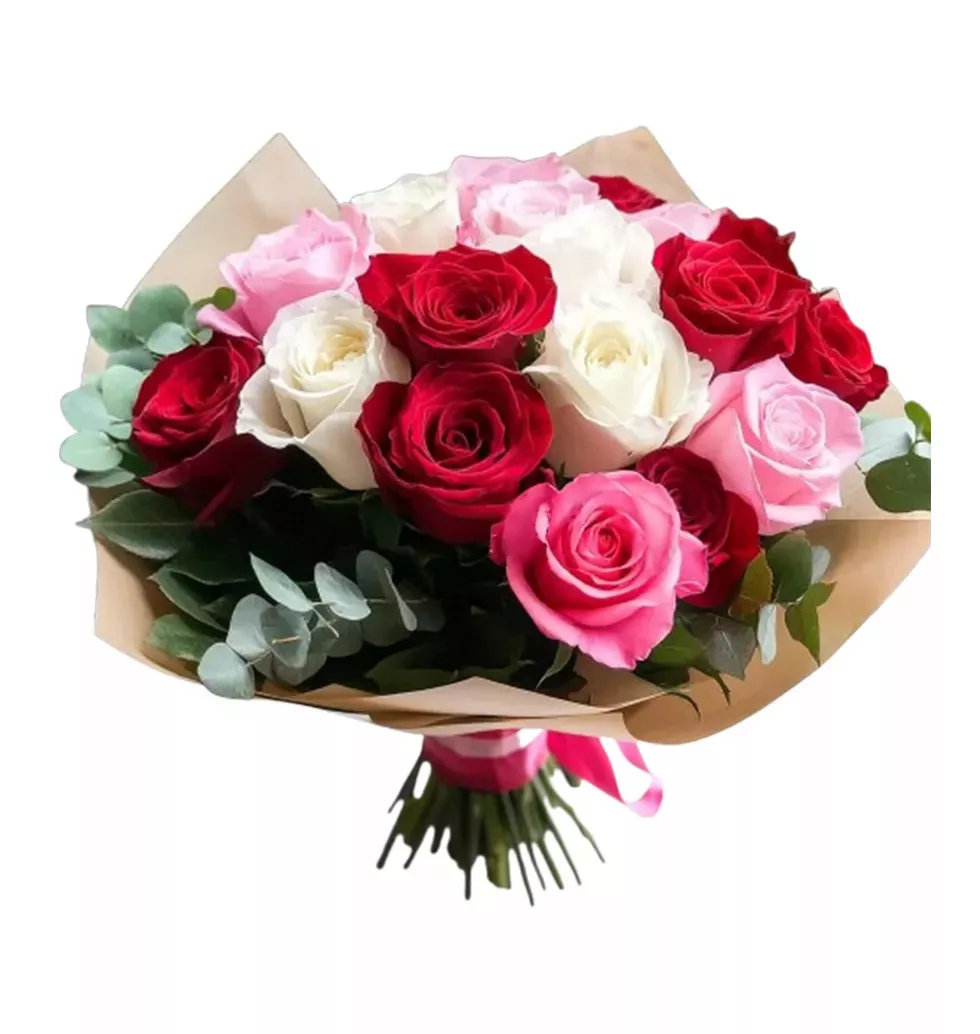 Charming Roses Bouquet