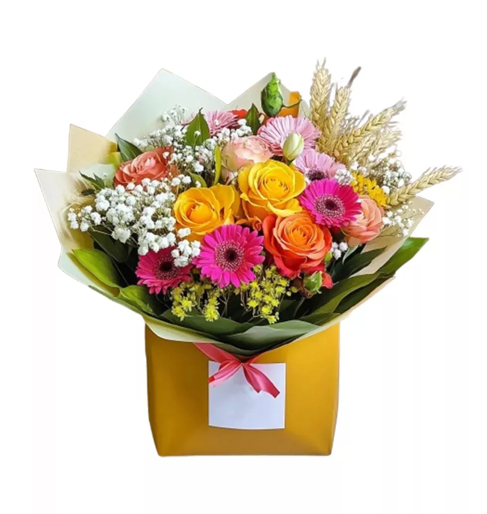 Vibrant Lavinia Bouquet of Mix Flowers